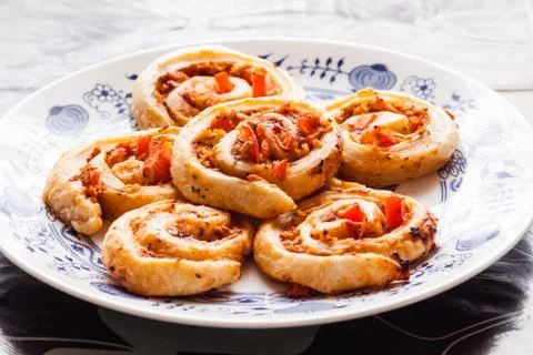 Pizza slugs Stock Photos