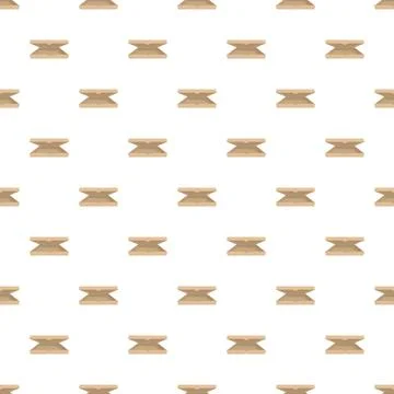 Pizza take away box pattern seamless background イラスト素材