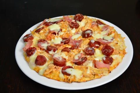 Pizza tcp Stock-Fotos