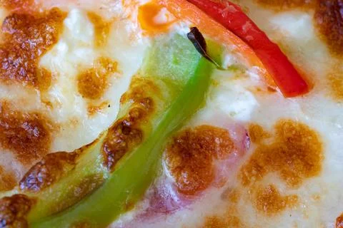 Pizza texture Stock Photos