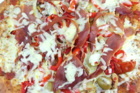 Pizza top Stock Photos