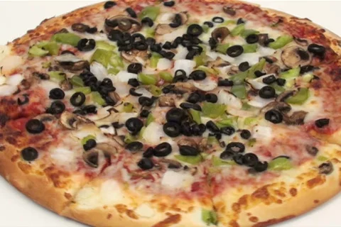 Pizza veggie loop V3 - NTSC Stock Footage 683215