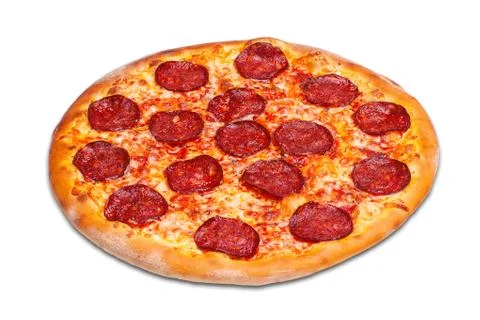 Pizza. View from above Stock Photos
