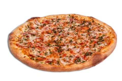 Pizza. View from above Stock Photos