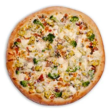 Pizza. View from above Foto stock
