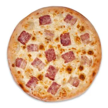 Pizza. View from above Stock Photos