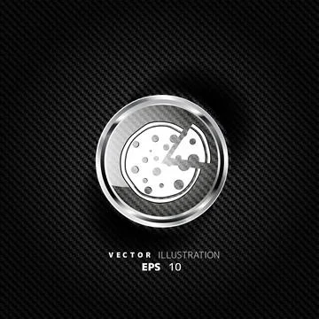 Pizza web icon Stock Illustration