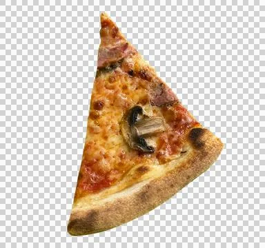 Pizza on white background-03 Stock Photos