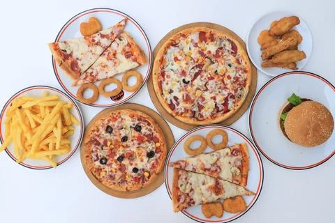 Pizza's 스톡 사진