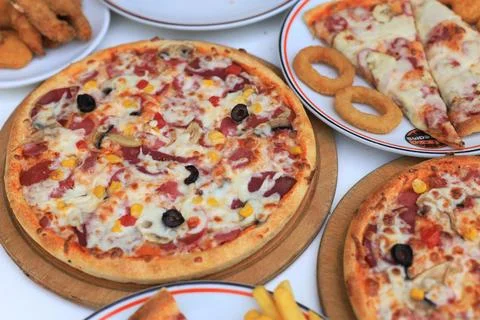 Pizza's 스톡 사진