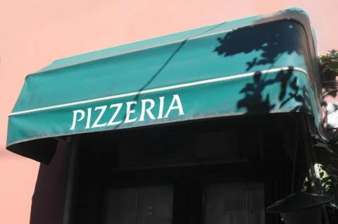 Pizzeria logo Stock Photos
