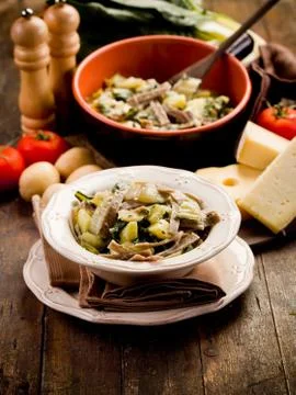Pizzoccheri Stock Photos