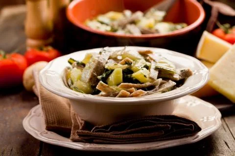 Pizzoccheri Stock Photos
