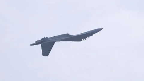 PLA Air Force, J-16 fighters at Airshow China 2024 Stock Footage 300221893