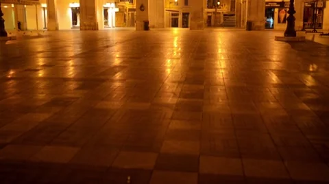 Placa Major in Palma, Majorca, Balearic, Spain Stock Footage 63350589