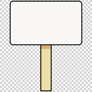 Placard Stock-Illustration