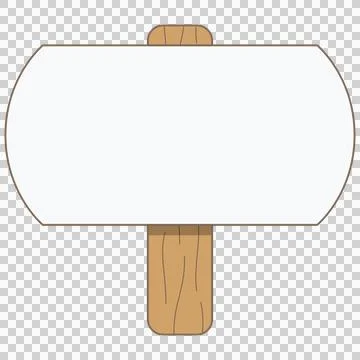 Placard signpost Ilustración de archivo