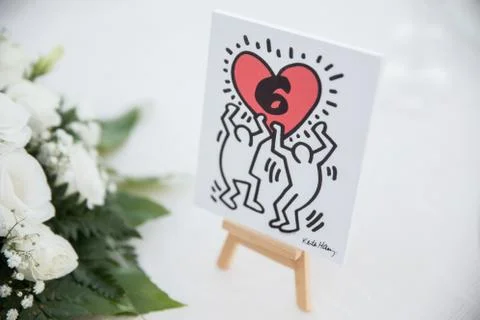 Place card Stock Photos
