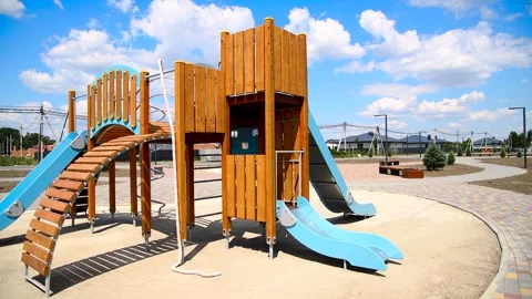 Place for children to play Video stock 272298187
