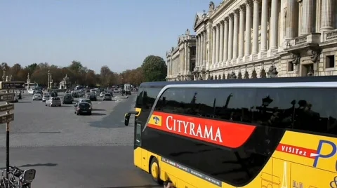 Place de Concorde. Stock Footage 871433