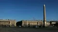Place de la Concorde, Egyptian Obelisk, Ferris Wheel in Paris, France HD Footage