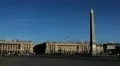 Place de la Concorde, Egyptian Obelisk, Ferris Wheel in Paris, France HD Footage