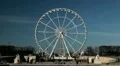 Place de la Concorde, Egyptian Obelisk, Ferris Wheel in Paris, France HD Footage