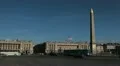 Place de la Concorde, Egyptian Obelisk, Ferris Wheel in Paris, France HD Footage