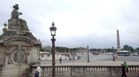 Place de la Concorde Stock Footage 67602665