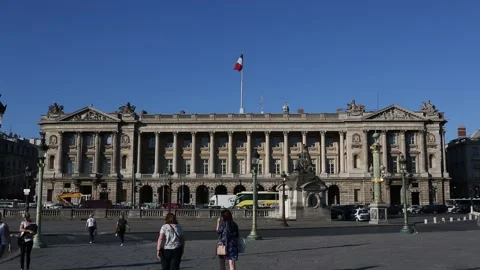 Place de la Concorde Stock Footage 203376618