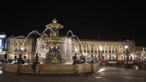 Place de la Concorde Stock Footage 203385706
