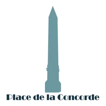 Place De La Concorde イラスト素材