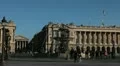 Place de la Concorde, Madeleine church, Fountain in Paris, France HD Footage
