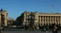 Place de la Concorde, Madeleine church, Fountain in Paris, France HD Footage