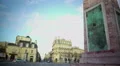 Place de la Victorie in Bordeaux, France, beautiful architecture at city square HD Footage