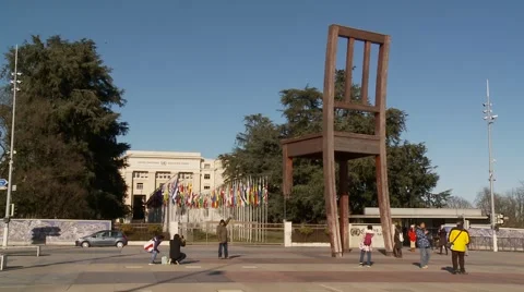 Place des Nations Stock Footage 48439334