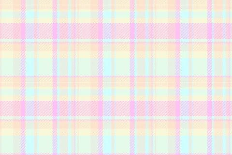 Place fabric vector pattern, open texture background seamless. Tissue check.. Stock Illustration