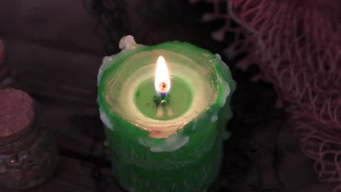 Place for Occult Witchcraft Stock Footage 130995871
