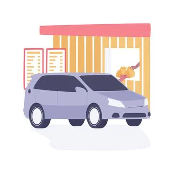 Place an order isolated cartoon vector illustrations. Ilustración de archivo