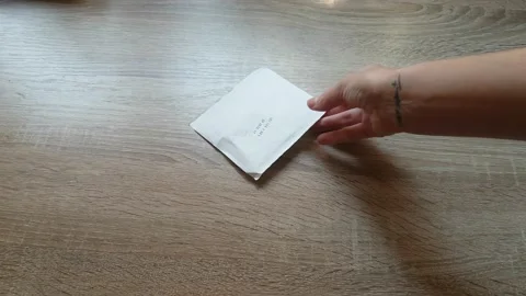 Place (Put) Drugs On The Table Video stock 136674225