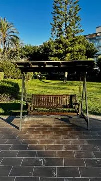 Place to rest on a bench Stock Photos