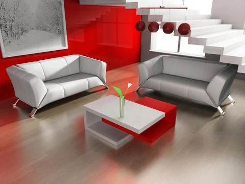 Place for rest Stock Illustration