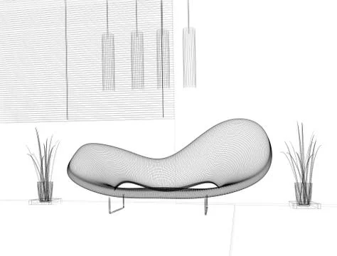 Place for rest Stock Illustration