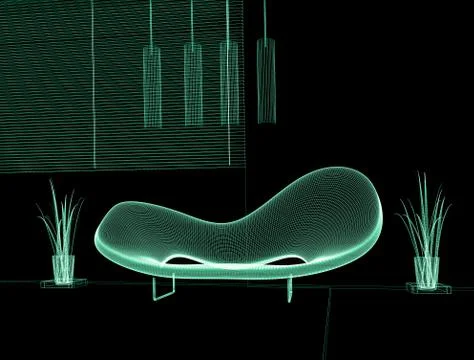 Place for rest Stock Illustration