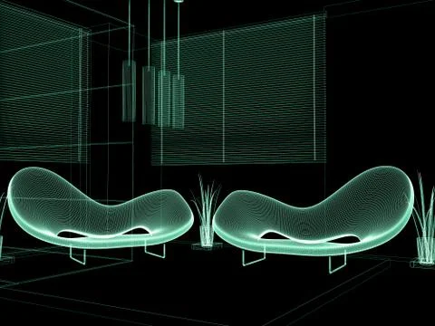 Place for rest Stock Illustration