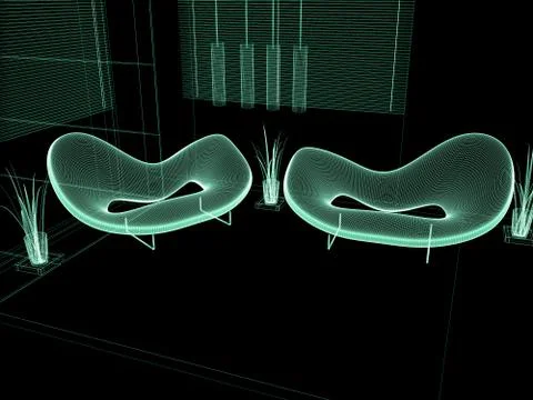 Place for rest Stock Illustration