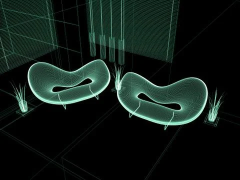 Place for rest Stock Illustration