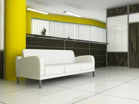 Place for rest in office Stock Illustration