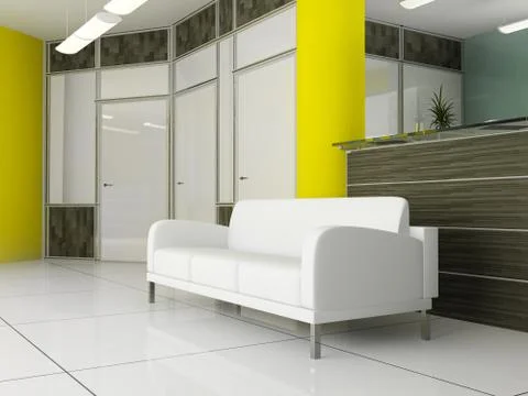 Place for rest in office Stock Illustration