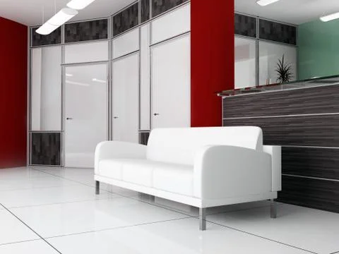 Place for rest in office Stock Illustration